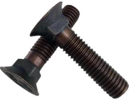 perno de cabeza avellanada con cuello cuadrado