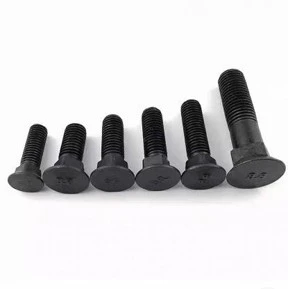 perno de cabeza avellanada de elevacion plana con cuello cuadrado