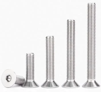 perno inox socket flat