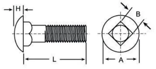 pernos cabeza de coche medidas pernos cabeza de coche medidas